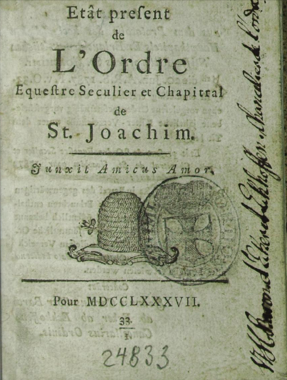 The Order of Saint Joachim